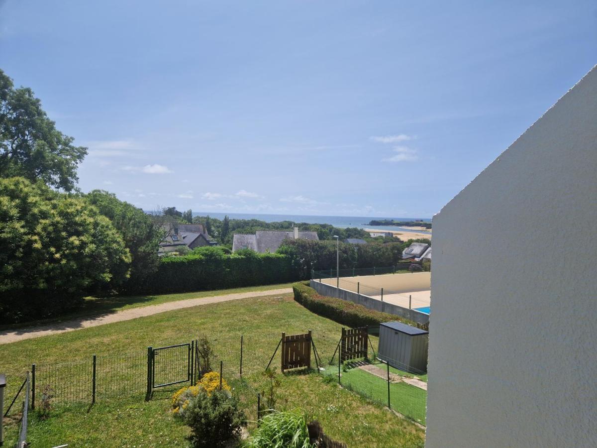 Guidel-Plages Studio Lumineux Balcon Vue Mer & Piscine 외부 사진